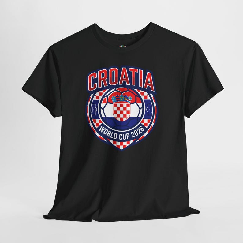 Croatia World Cup Tee | Soccer Fan Shirt, Croatia National Team image 5