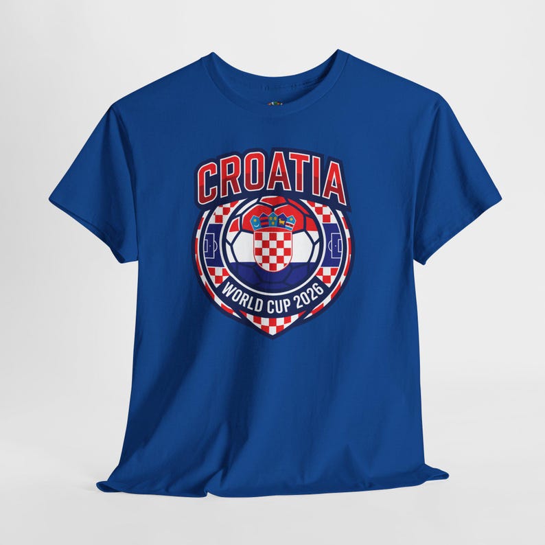Croatia World Cup Tee | Soccer Fan Shirt, Croatia National Team image 7