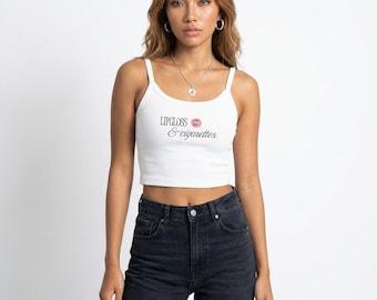 LIPGLOSS & CIGARETTES - Spaghetti Strap Tank Top