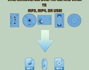 Von VHS, DVD, DVD, über Kassette bis Digital!
