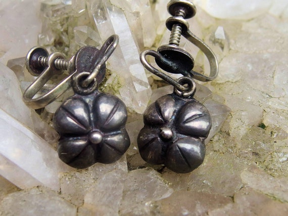 Taxco sterling 2024 silver earrings