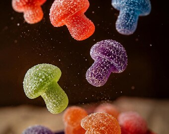 Functional Mushroom Gummy Blend | Gourmet Fruit Gummies