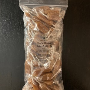 Bulk Bag Honey Caramels 1 lb image 1