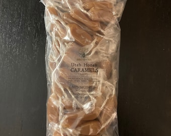 Bulk Bag Honey Caramels (1 pond)