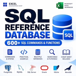 SQL Developer Reference Database | Commands, Syntax & Functions