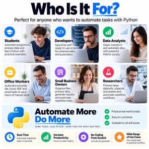 Python Script Generator, 260+ Automation Scripts, Excel Toolkit image 6