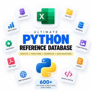 Python-referensdatabas | Guide till Python-funktioner och syntax