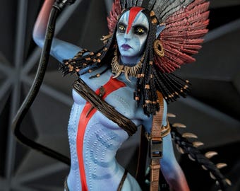 Varang Avatar Resin Figure 1:8 35cm | Hand Painted or Unpainted | Na'vi Warrior