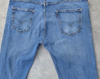 My Fave Pair of Levi's 501 Button Fly Jeans So Soft Broken In 38x34