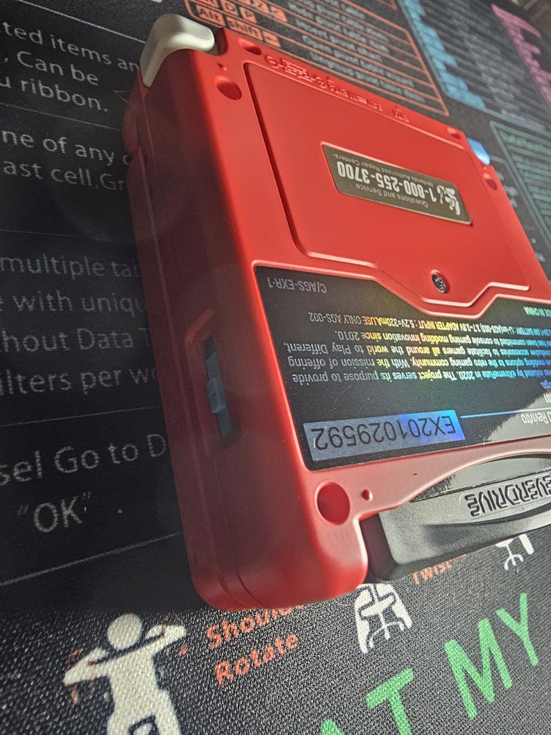 Game Boy Advance SP IPS V5 Modded Console | USB-C Charging | FunnyPlaying 950mAh Battery | Upgraded Speaker | Retro Handheld Game System bild 11