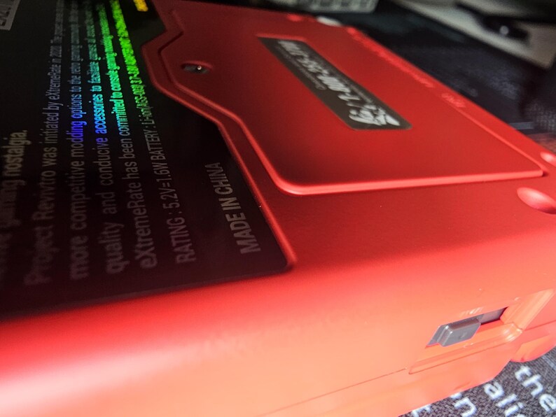 Game Boy Advance SP IPS V5 Modded Console | USB-C Charging | FunnyPlaying 950mAh Battery | Upgraded Speaker | Retro Handheld Game System bild 10