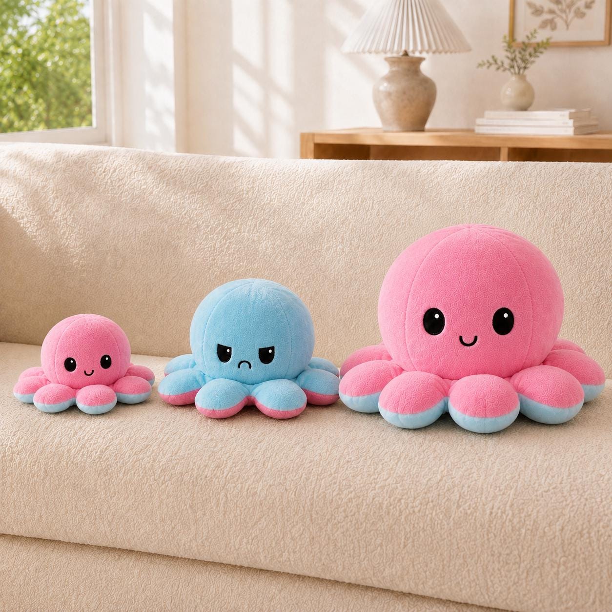 Réversible octopus plush - Etsy 日本