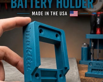 Makita Batterie Halter | Wandhalterung aus den USA