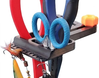 3D gedruckter Kayak-Werkzeughalter | T-Track Halterung für die Organisation von Anglerausrüstung