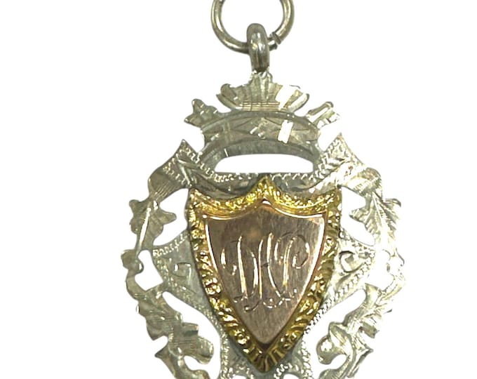 Vintage Hallmarked Sterling Silver Medal-Award Medal