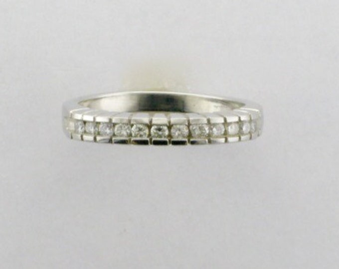 Platinum Diamond Wedding Ring; Platinum Diamond Straight Line Ring; Platinum Diamond Anniversary Ring; Platinum Ring