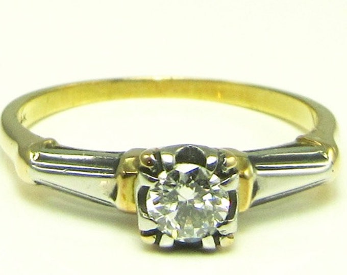 Diamond Engagement Ring; Diamond Promise Ring; Diamond Ring; Engagement Ring; Vintage Diamond Engagement Ring; Vintage Promise Ring