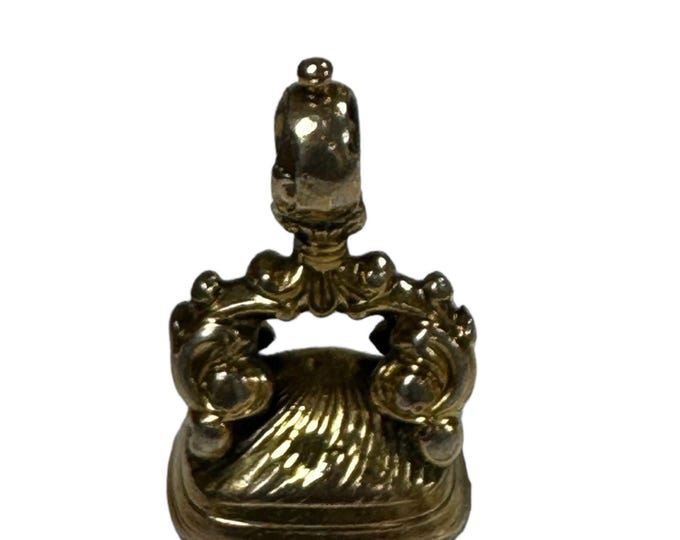 Victorian Gold Filled Watch Fob with Carnelian, Antique Watch Fob, Watch Fob Pendant
