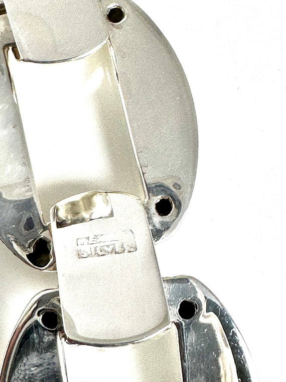 Statement Piece: Handcrafted Large Chunky Link Si… - image 5