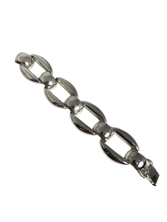 Statement Piece: Handcrafted Large Chunky Link Si… - image 3