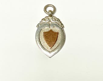 Vintage Sterling Silver English Pendant, English Sterling Pendant, English Charm, Hallmarked Pendant, English Hallmark, English Medal