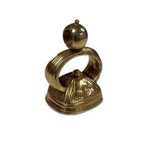 Antique Gold Filled Fob, Watch Fob, Gold Filled Watch Fob with Carnelian