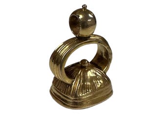 Antique Gold Filled Fob, Watch Fob, Gold Filled Watch Fob with Carnelian