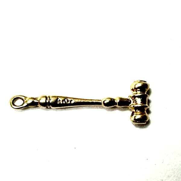 Gavel Charm Etsy