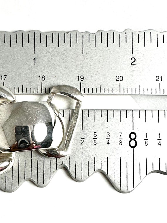 Statement Piece: Handcrafted Large Chunky Link Si… - image 7