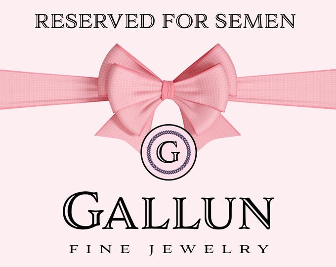 RESERVED FOR SEMEN please do not buy