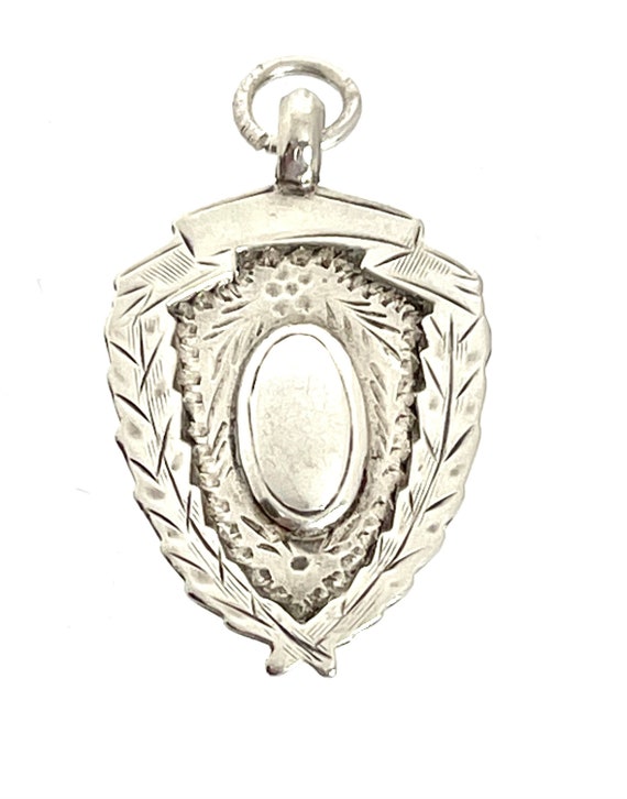 Sterling Silver Hallmarked English Medal or Award,