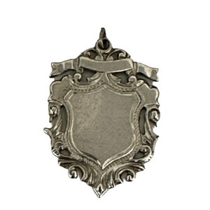 Vintage Hallmarked Sterling Silver Medal, Historical and Timeless Artifact