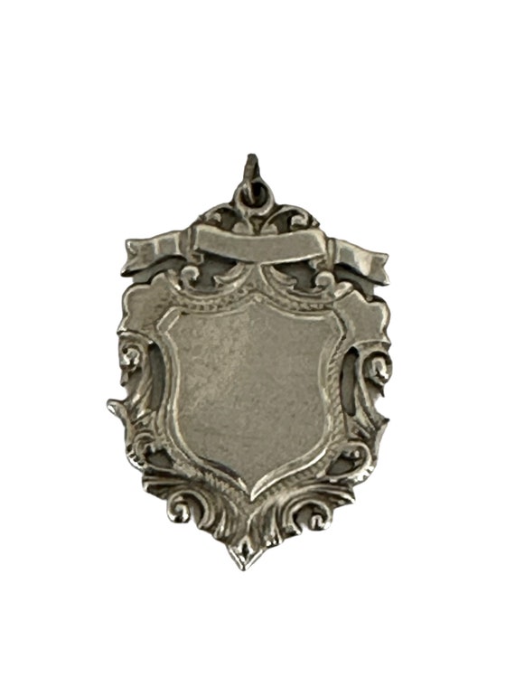 Vintage Hallmarked Sterling Silver Medal, Historic