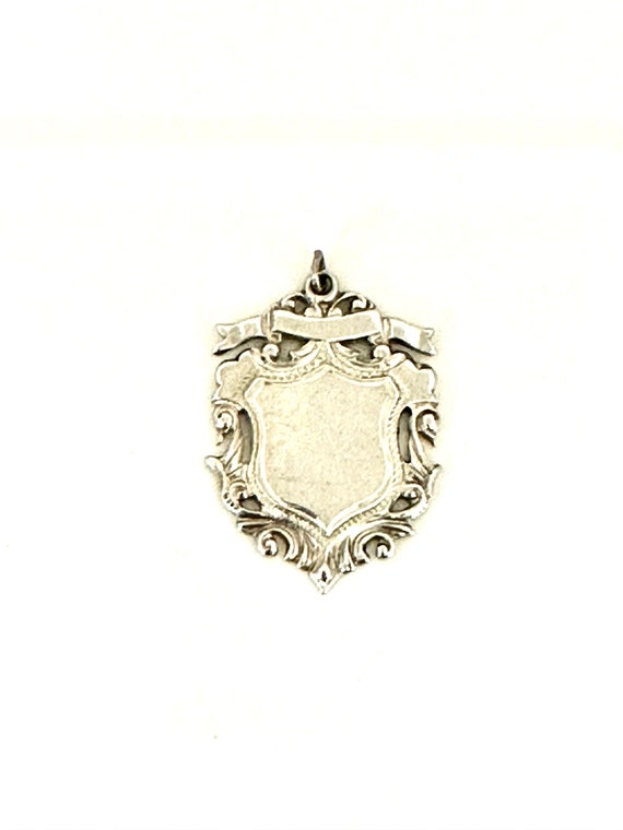 Vintage Hallmarked Sterling Silver Medal, Histori… - image 2