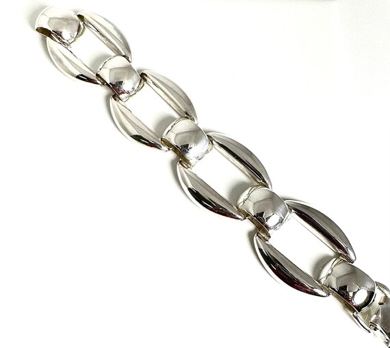 Statement Piece: Handcrafted Large Chunky Link Si… - image 2
