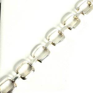 Vintage Sterling Silber Gliederarmband