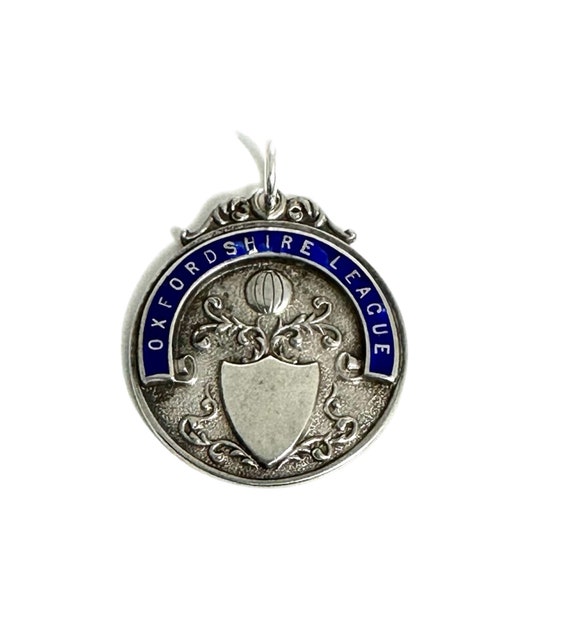 Sterling Silver Medallion from the Oxfordshire Le… - image 1