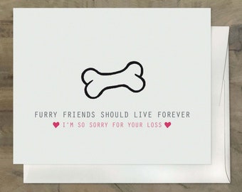 PET SYMPATHY CARD. Sick Dog Card, Terminally Ill Dog, Animal Death Card. Dog loss, Dog Funeral