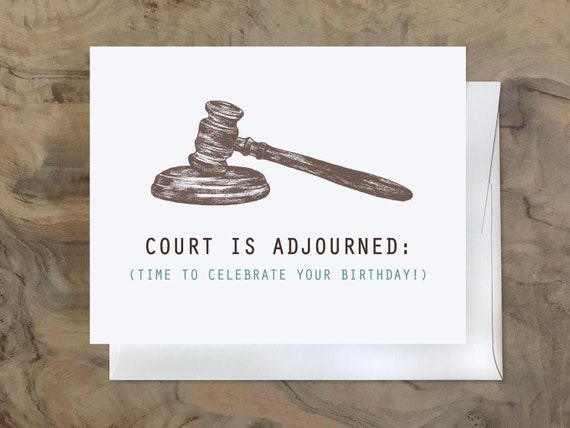hilarious lawyer birthday card. judge card. law student. etsy canada hilarious lawyer birthday card.
