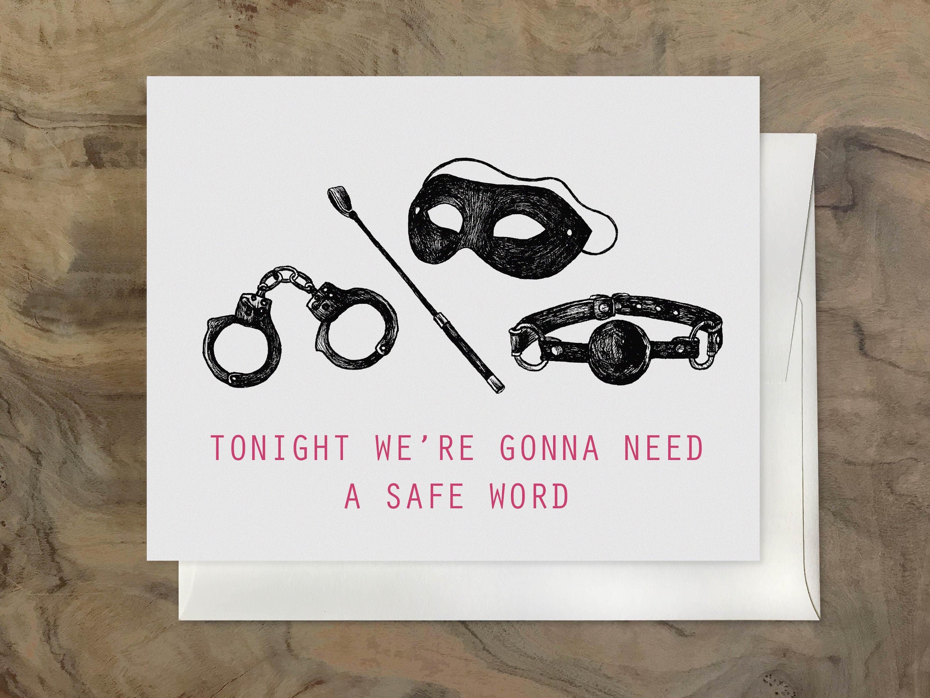 Bdsm valentines card