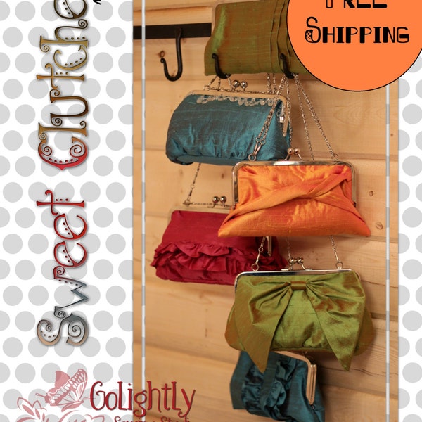 Sweet Clutches Pattern Booklet, No.45--FREE SHIPPING