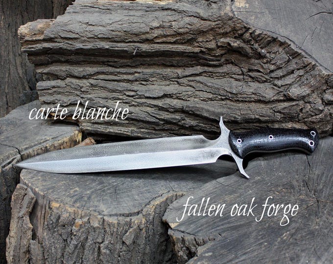FOF "Carte Blanche" full tang knife