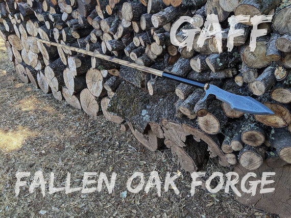 Handmade Fallen Oak Forge FOF gaff Full Size Survival and Hunting