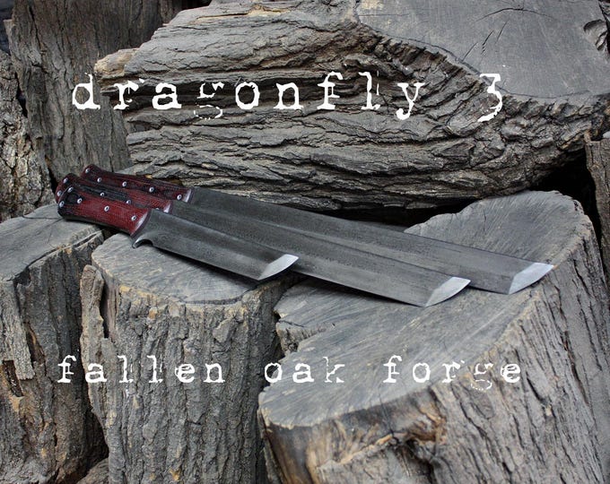 Handcrafted FOF "Dragonfly" set of 3 tantos