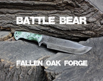 FOF "Battle Bear" full tang camp and survival knife