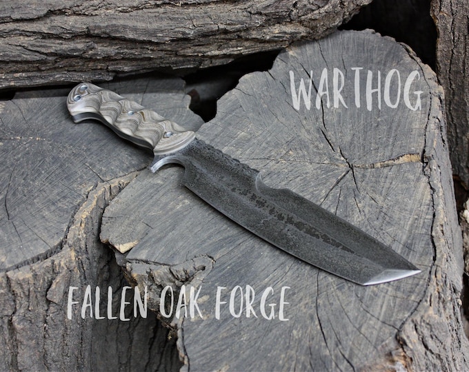 FOF "Warthog" full tang camp and survival tanto