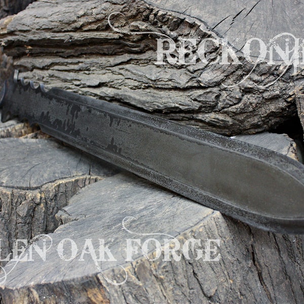 Not for a blade custom sheath listing only for Fallen Oak Forge machetes, swords, axes, kukris, tactical, hunting and survival knives