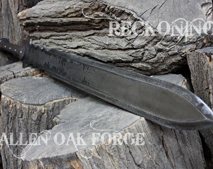 Not for a blade custom sheath listing only for Fallen Oak Forge machetes, swords, axes, kukris, hunting and survival knives