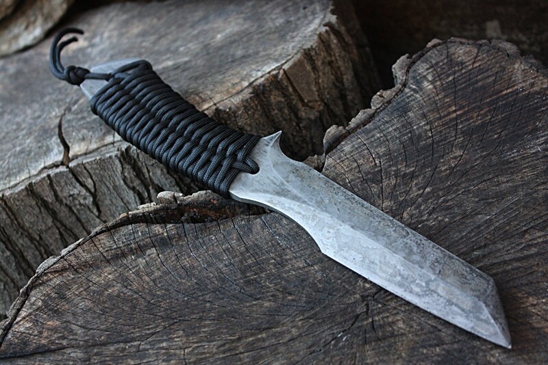 Handcrafted FOF Sovereign, survival, defense or tactical knife
