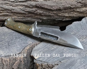 FOF "Ranger" full tang camp and survival knife